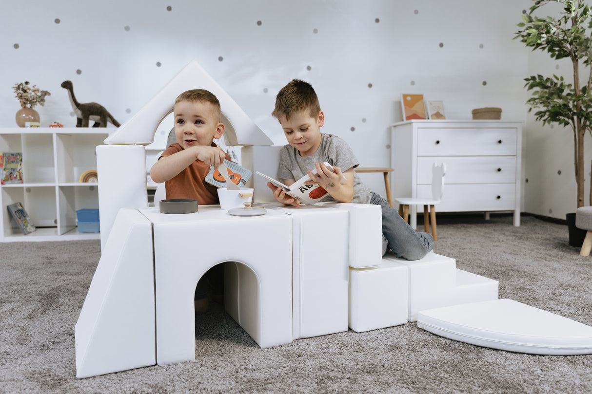 IGLU SET 21 Creativity - verschiedene Farben- Schaumstoff-Bausteine / Spielbausteine für Kinder zw. 1-5 Jahre