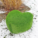 AniPlants, Grasfigur, "Möbel", Herz-Hocker, Gartendeko, 35cm