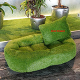 AniPlants, Grasfigur, "Möbel", Gras-Nest, klein, Gartendeko, 22cm