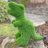 AniPlants, Grasfigur, "Dinosaurier", T-Rex, klein, Gartendeko, 55cm