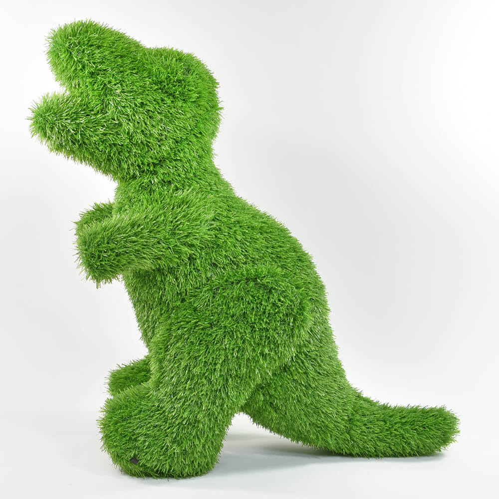 AniPlants, Grasfigur, "Dinosaurier", T-Rex, klein, Gartendeko, 55cm