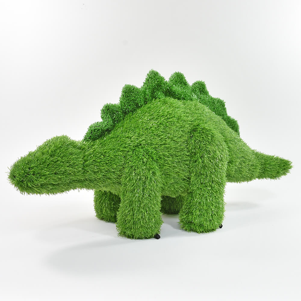 AniPlants, Grasfigur, "Dinosaurier", Stegosaurus, klein, Gartendeko, 40cm