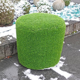 AniPlants, Grasfigur, "Möbel", Zylinder-Hocker, gross, Gartendeko, 50cm
