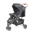 Babytrold Buggy schwarz Ansicht im Profil