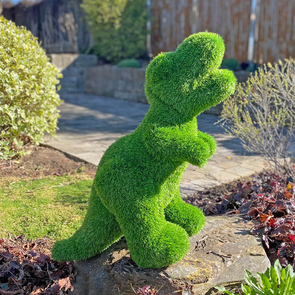 AniPlants, Grasfigur, "Dinosaurier", T-Rex, groß, Gartendeko, 70cm