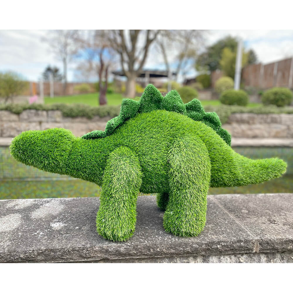 AniPlants, Grasfigur, "Dinosaurier", Stegosaurus, groß, Gartendeko, 50cm