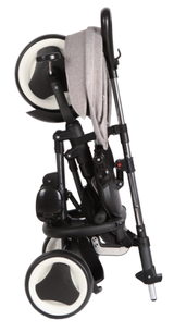 Volare QPlay Rito Tricycle Deluxe - faltbares Dreirad für Kinder 10-36 Monaten mit verstellbarer Schiebestange und Sicherheitsfunktionen