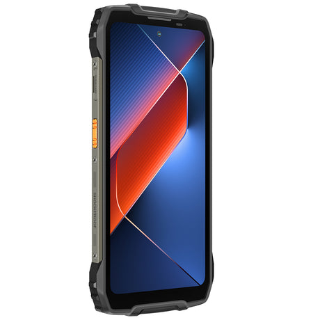 Blackview BL7000 Outdoor Smartphone – Vorderseite links mit buntem Display