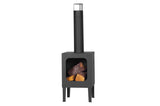 Markone Gartenkamin 200-1 (Unlackiert): 35 x 35 x 115 cm