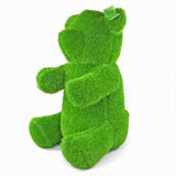 AniPlants, Grasfigur, "Bär", frontal Gartendeko, 80cm