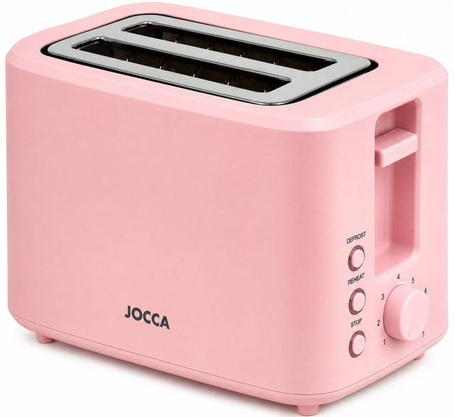 Jocca Toaster in Rosa Profilansicht