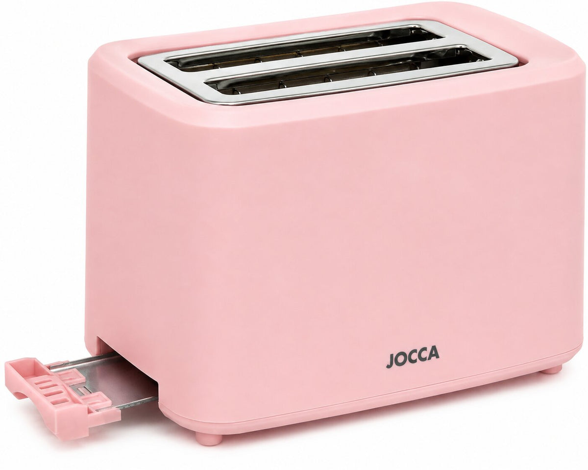 Jocca Toaster in Rosa Seitenansicht