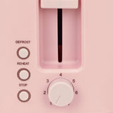 Jocca Toaster in Rosa Knöpfe und Drehregler