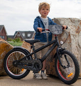 Volare Spider-Man - Kinderfahrrad - Jungen - 20 Zoll - Mattschwarz
