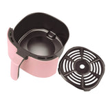 Jocca Heißluftfritteuse 3,8L 1450W Airfryer LED Touch 8 Programme fettarm Rosa