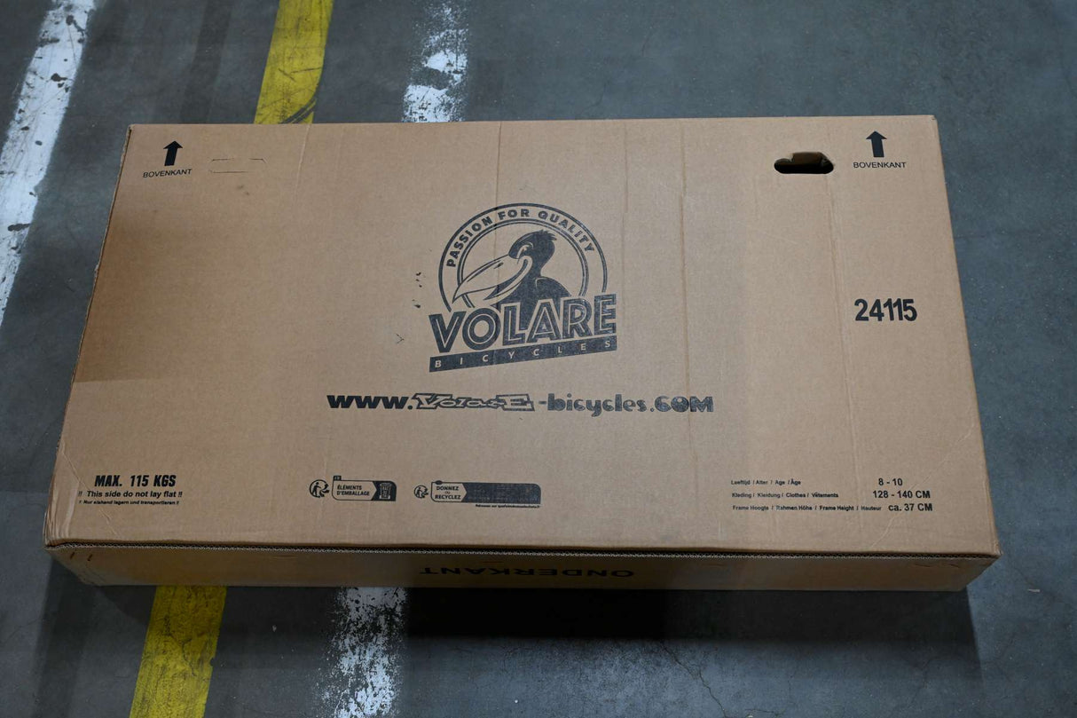 Volare Sportivo Kinderfahrrad für Jungen - 24 Zoll in Schwarz und Grün mit Zweihandbremsen