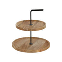 Jens Living Mango Etagere aus Mango Holz in Farbe Natur