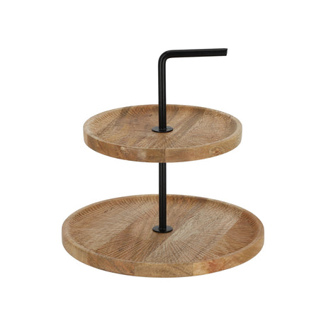 Jens Living Mango Etagere aus Mango Holz in Farbe Natur