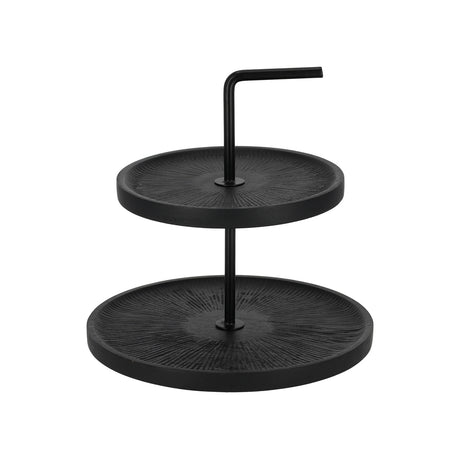 Jens Living Mango Etagere aus Mango Holz in Farbe Schwarz