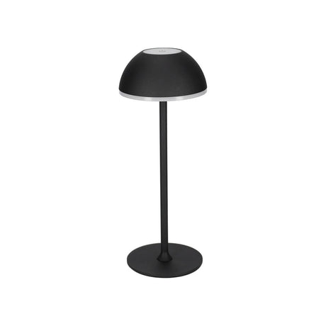 Jens Living LED Tischlampe Schwarz Frontalansicht