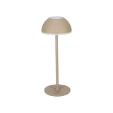 Jens Living LED Tischlampe in Beige Frontalansicht