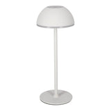Jens Living LED Tischlampe in Weiss Frontalansicht