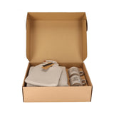 Geschenkset weiss in der geöffneten Verpackung