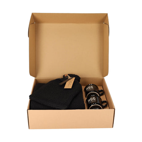 Geschenkset in der geöffneten Verpackung
