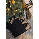 Geschenkset Schwarz unter dem Christbaum