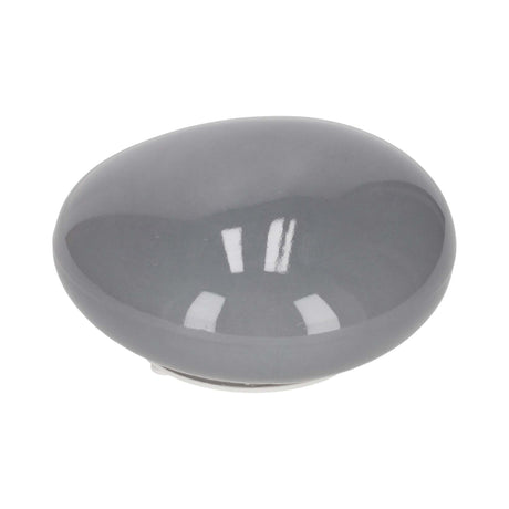 Jens Living LED Glaslampe in Grau im Profil