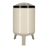 Saftspender in Taupe von Hinten