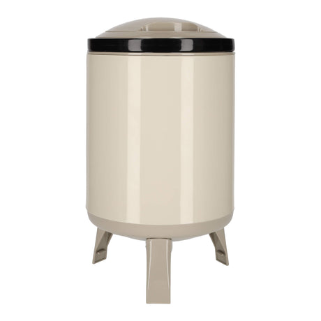 Saftspender in Taupe von Hinten