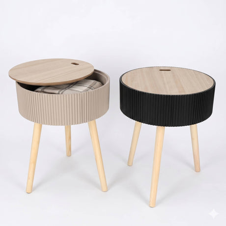 Beide Farben des Levi Couchtisches von Jens Living