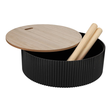 Stauraum des Jens Living Levi Couchtisch in Schwarz