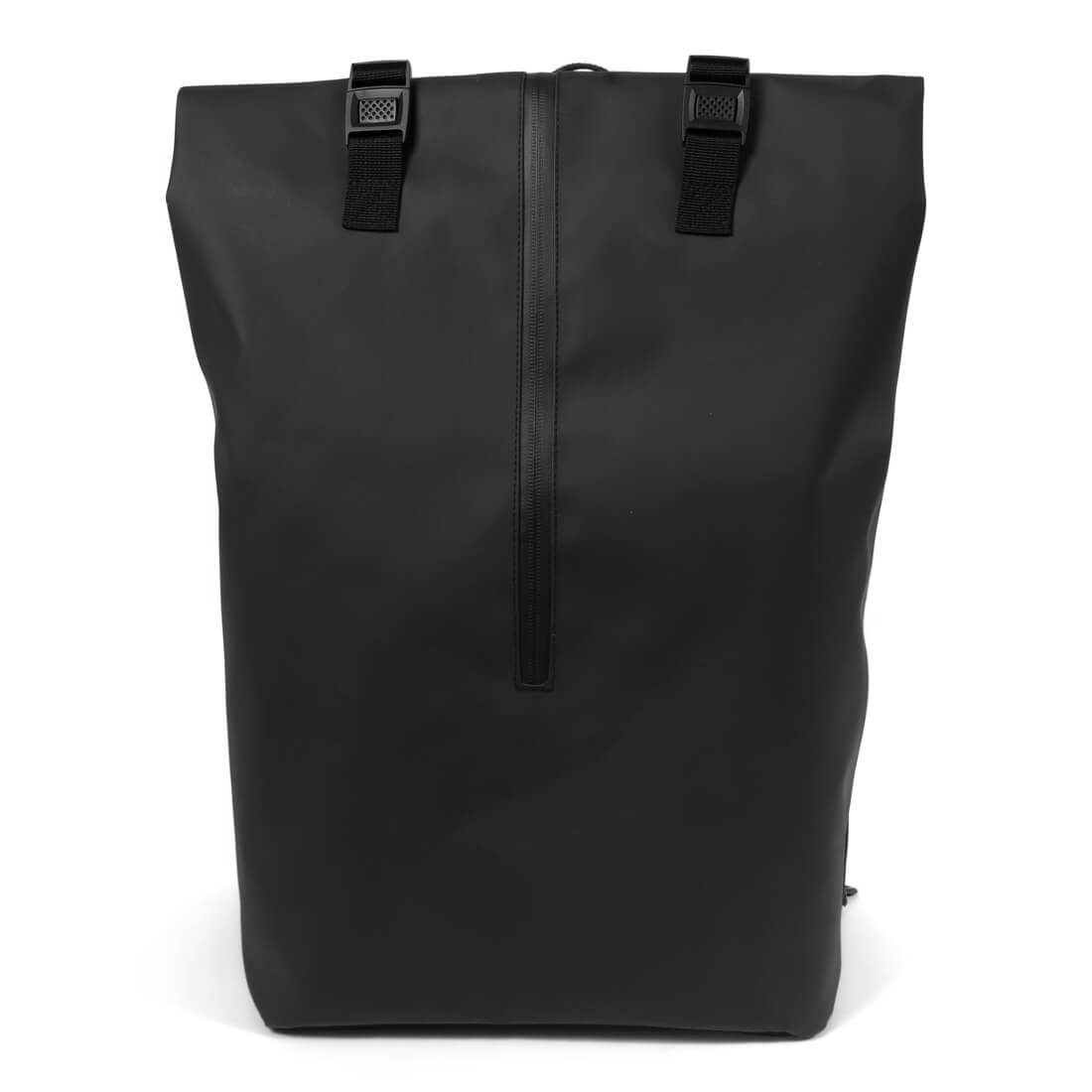 Norländer Picknick Rucksack in Schwarz Frontalansicht