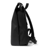 Norländer Picknick Rucksack in Schwarz Seitenansicht