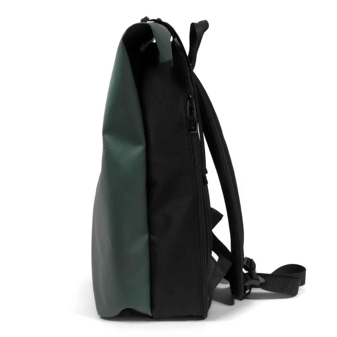 Norländer Picknick Rucksack in Grün Seitenansicht