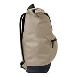 Norländer Rucksack Beige Seitenansicht von links