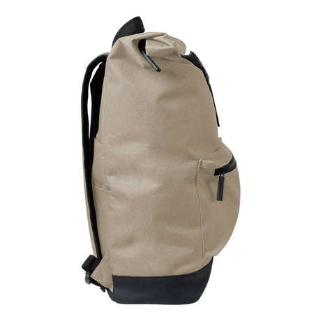 Norländer Rucksack Beige Seitenansicht von links