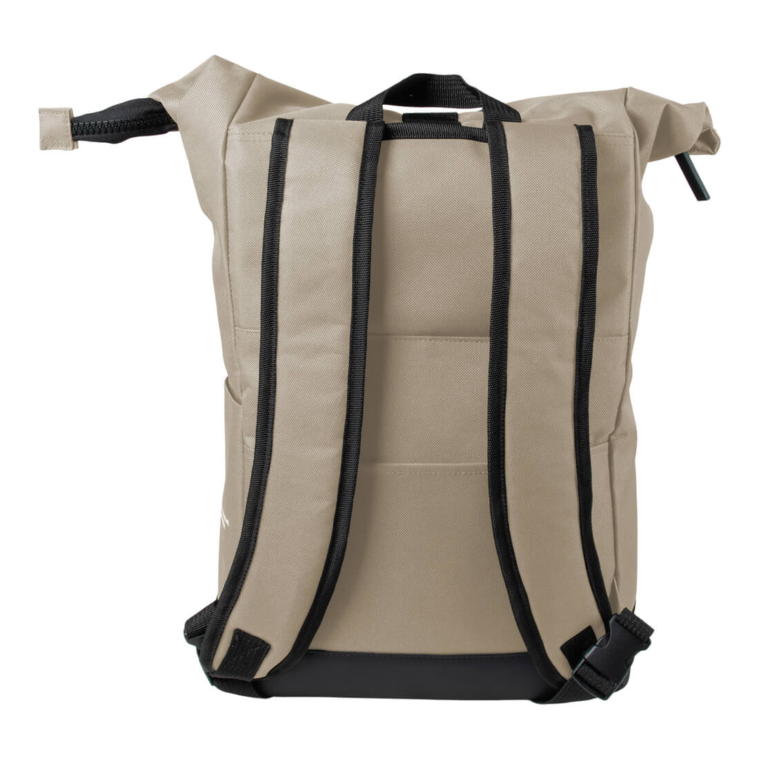 Norländer Rucksack Beige Ansicht auf Rückseite mit Tragegurten