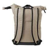 Norländer Rucksack Beige Ansicht auf Rückseite mit Tragegurten