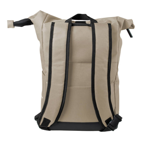 Norländer Rucksack Beige Ansicht auf Rückseite mit Tragegurten