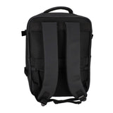 Rückseite des Rucksacks mit Gurten
