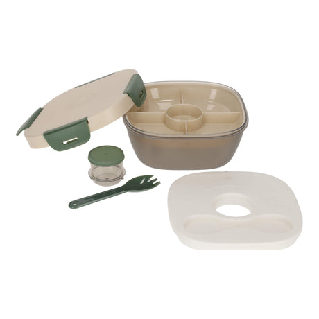 Norländer Lunchbox Zion in Taupe alle Einzelteile