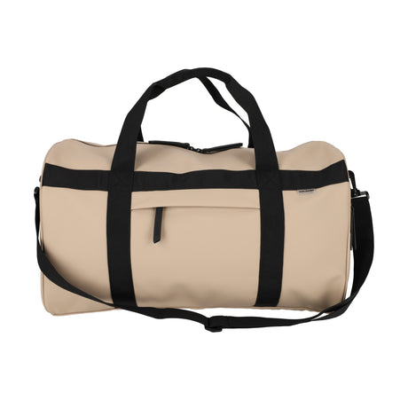 Norländer Sporttasche DULL PU in Beige in der Seitenansicht gerade