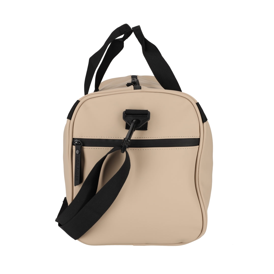 Norländer Sporttasche DULL PU in Beige in der Seite rechts