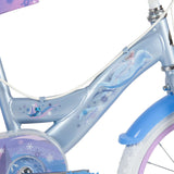 Volare Disney Die Eiskönigin 2 Kinderfahrrad 16 Zoll Blau-Lila mit Stützrädern und Handbremsen