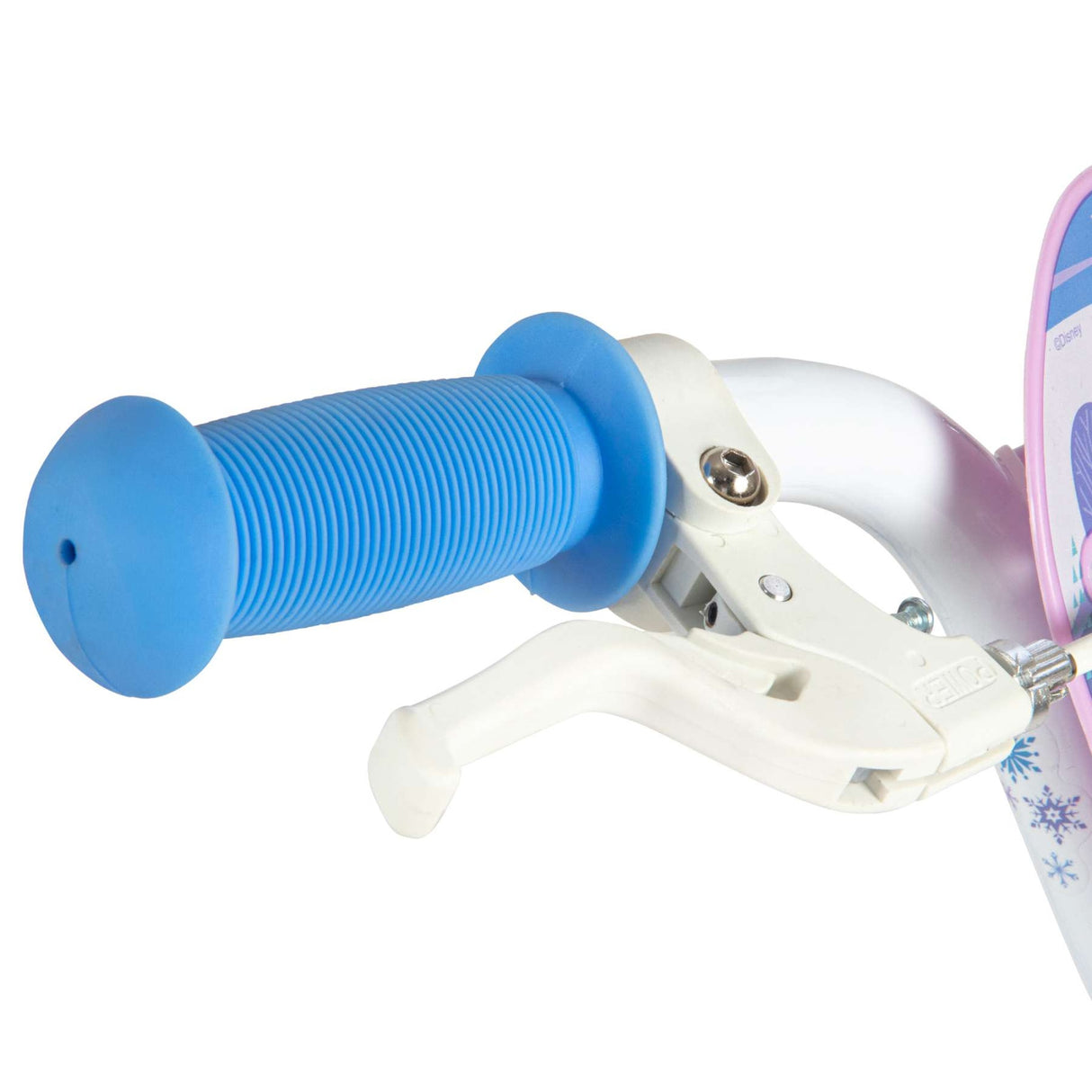 Volare Disney Die Eiskönigin 2 Kinderfahrrad 16 Zoll Blau-Lila mit Stützrädern und Handbremsen