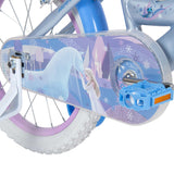 Volare Disney Die Eiskönigin 2 Kinderfahrrad 16 Zoll Blau-Lila mit Stützrädern und Handbremsen
