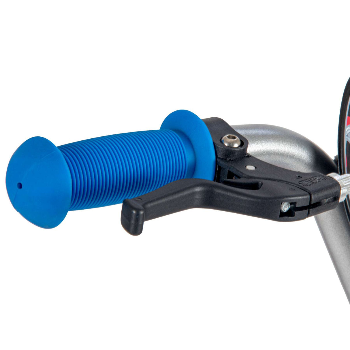 Volare Spider-Man Kinderfahrrad 16 Zoll Rot-Blau mit zwei Handbremsen und Stützrädern